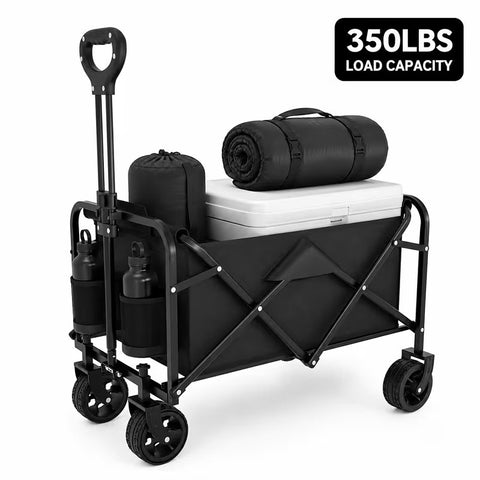 Folding Utility Wagon – Heavy-Duty Portable Cart