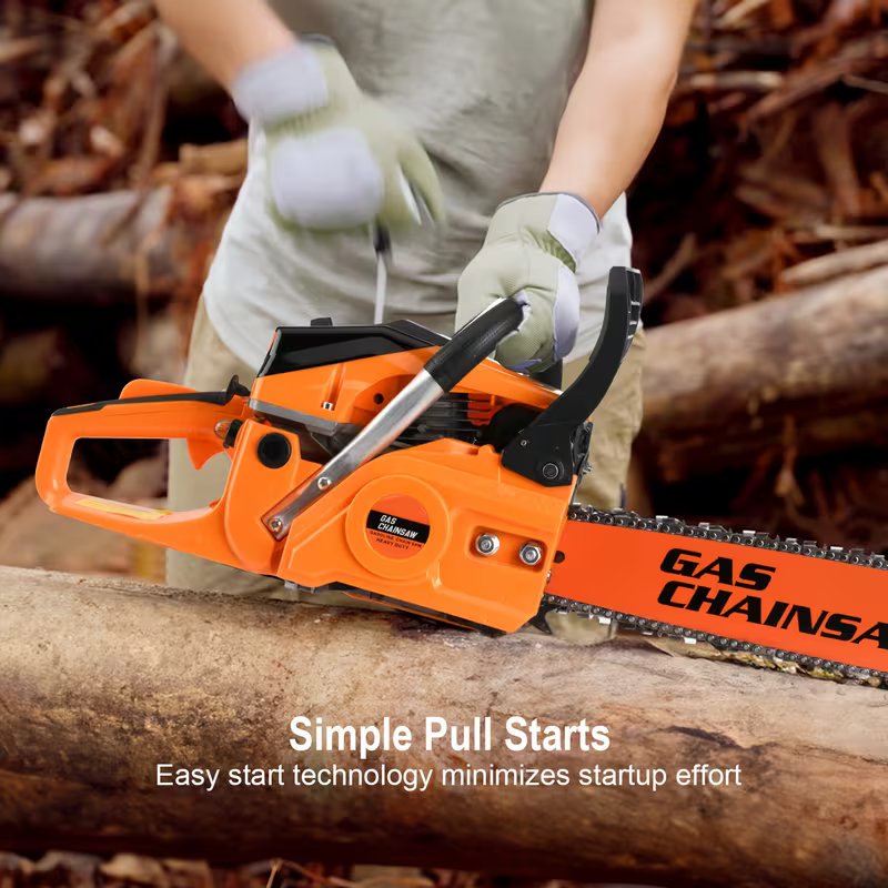 6220M Gasoline Chainsaw – Powerful Petrol Chain Saw for Cutting & Woodwork