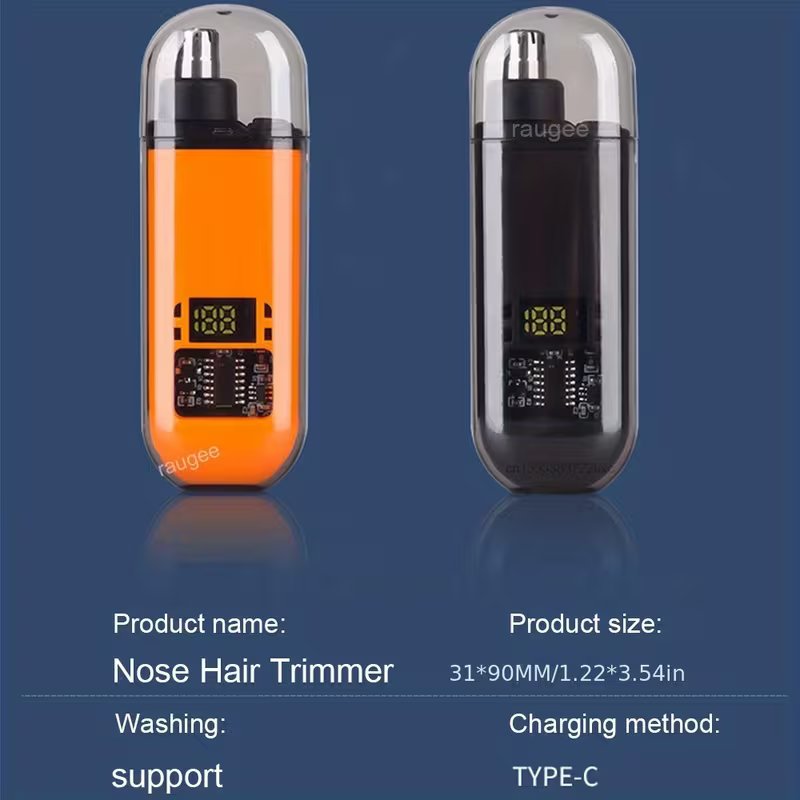 Rechargeable Electric Nose Trimmer – Precision Grooming