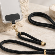 Crossbody Phone Strap & Wallet strap hardware detail
