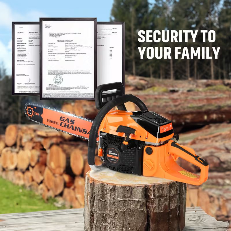 6220M Gasoline Chainsaw – Powerful Petrol Chain Saw for Cutting & Woodwork