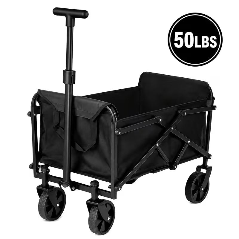 Folding Utility Wagon – Heavy-Duty Portable Cart
