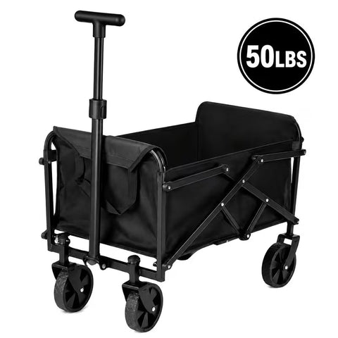 Folding Utility Wagon – Heavy-Duty Portable Cart