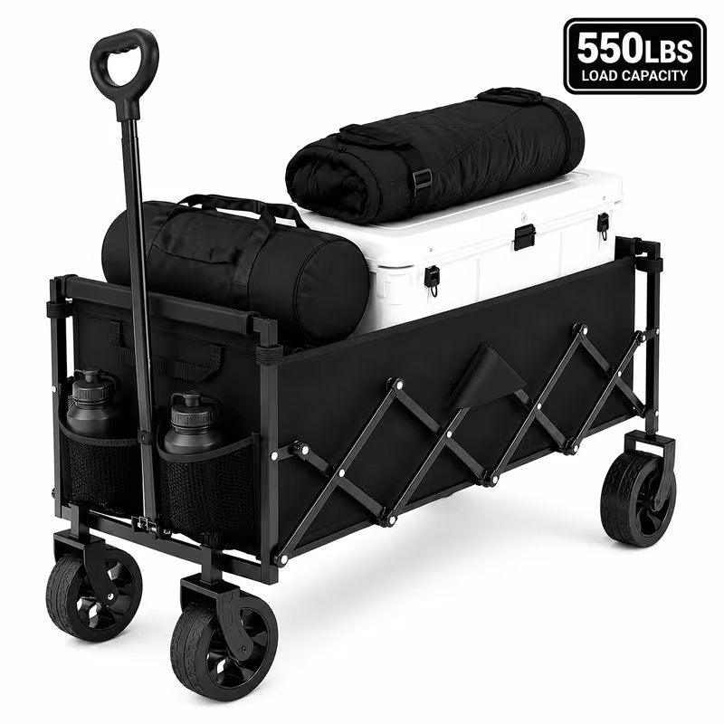 Folding Utility Wagon – Heavy-Duty Portable Cart