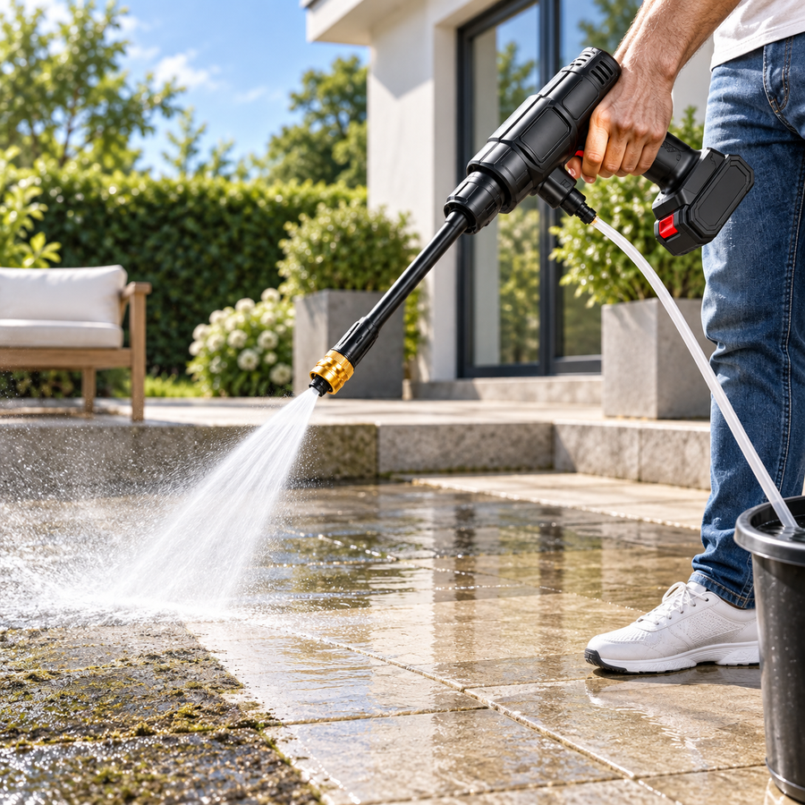 Cordless Portable Pressure Washer Kit