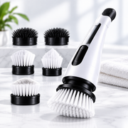Cordless Electric Spin Scrubber Kit with brush heads
